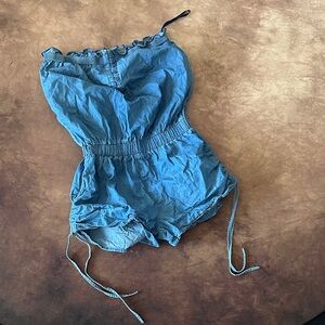 Piper & Blue Women's Blue Denim Shorts